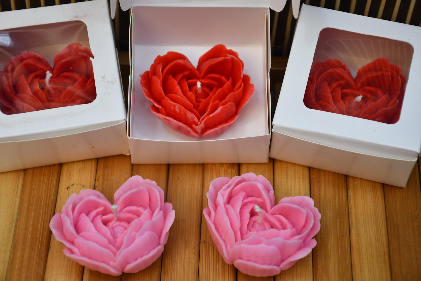3D Rose Candle