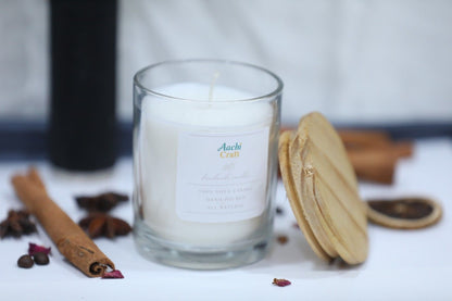 Premium Handcrafted Wooden Lid Candle