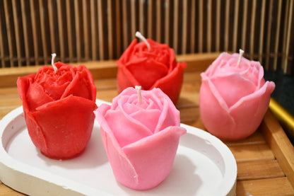 Rose Bud Candle