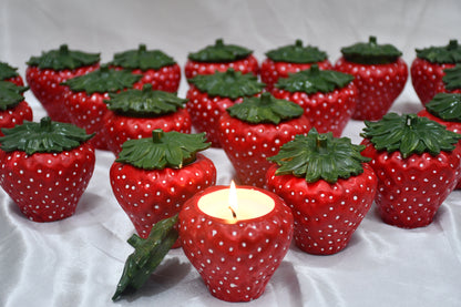 Strawberry Jar Candle