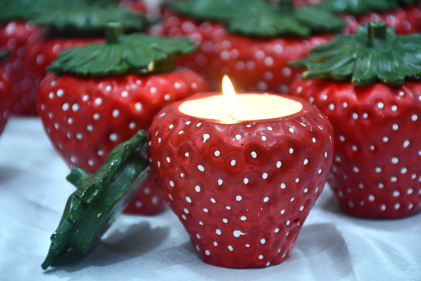 Strawberry Jar Candle