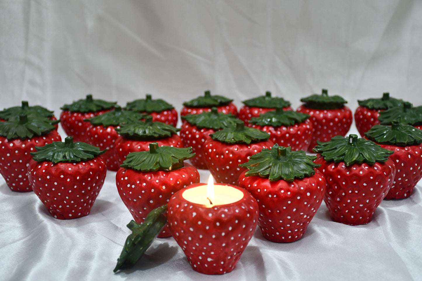 Strawberry Jar Candle