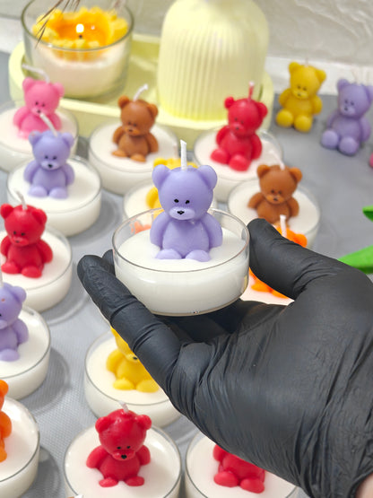 Teddy Tealight Candles