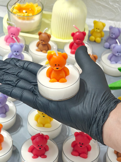 Teddy Tealight Candles