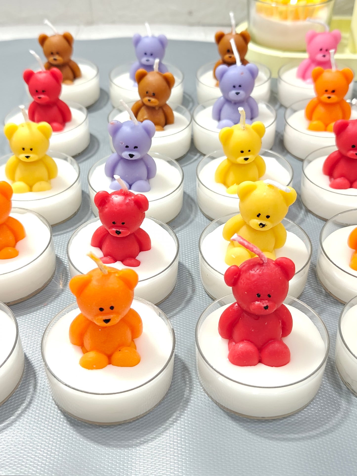 Teddy Tealight Candles