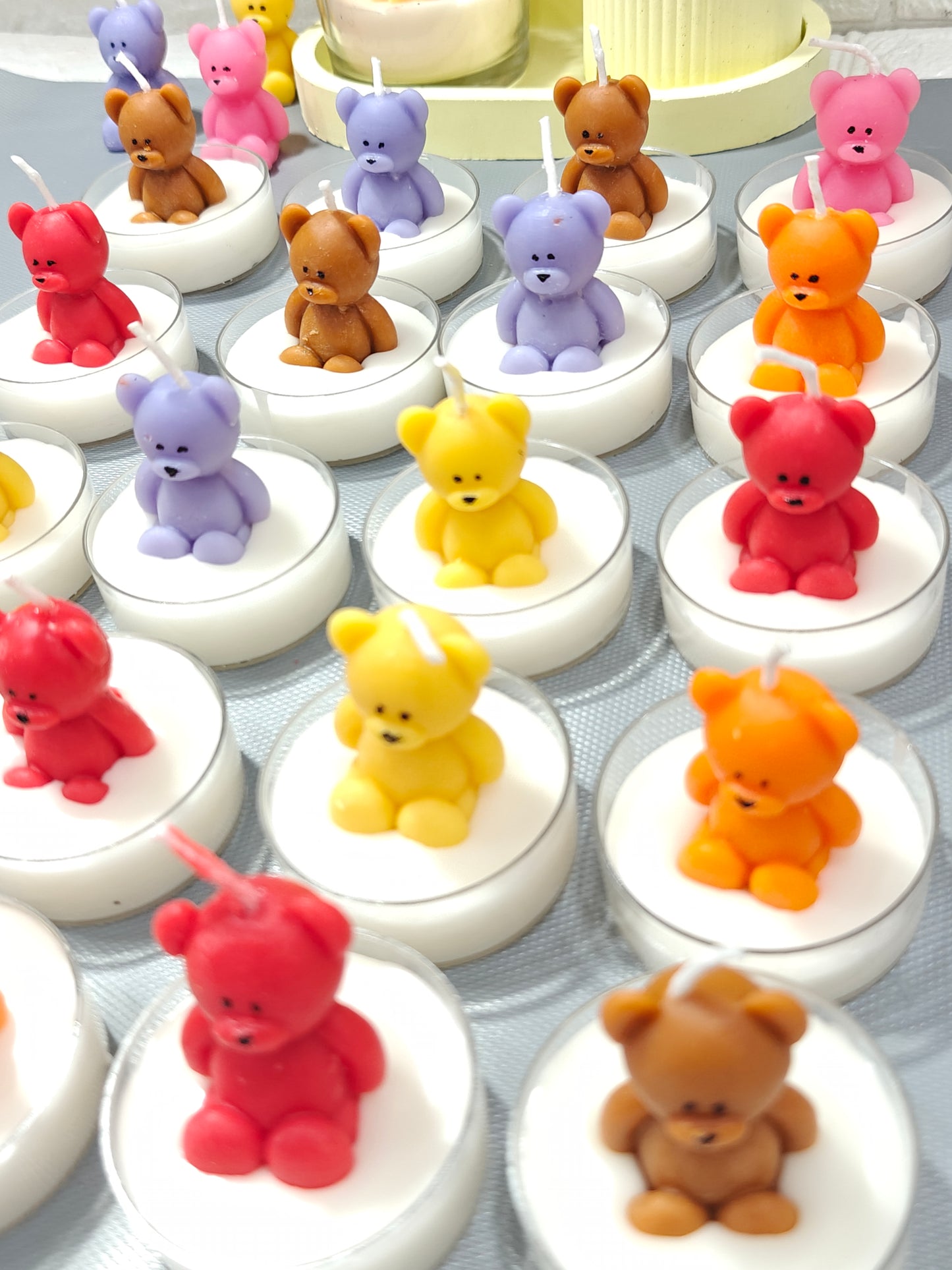 Teddy Tealight Candles