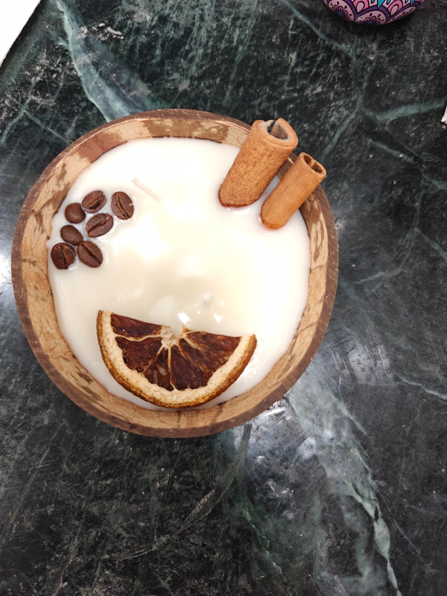 Coconut Shell Candle
