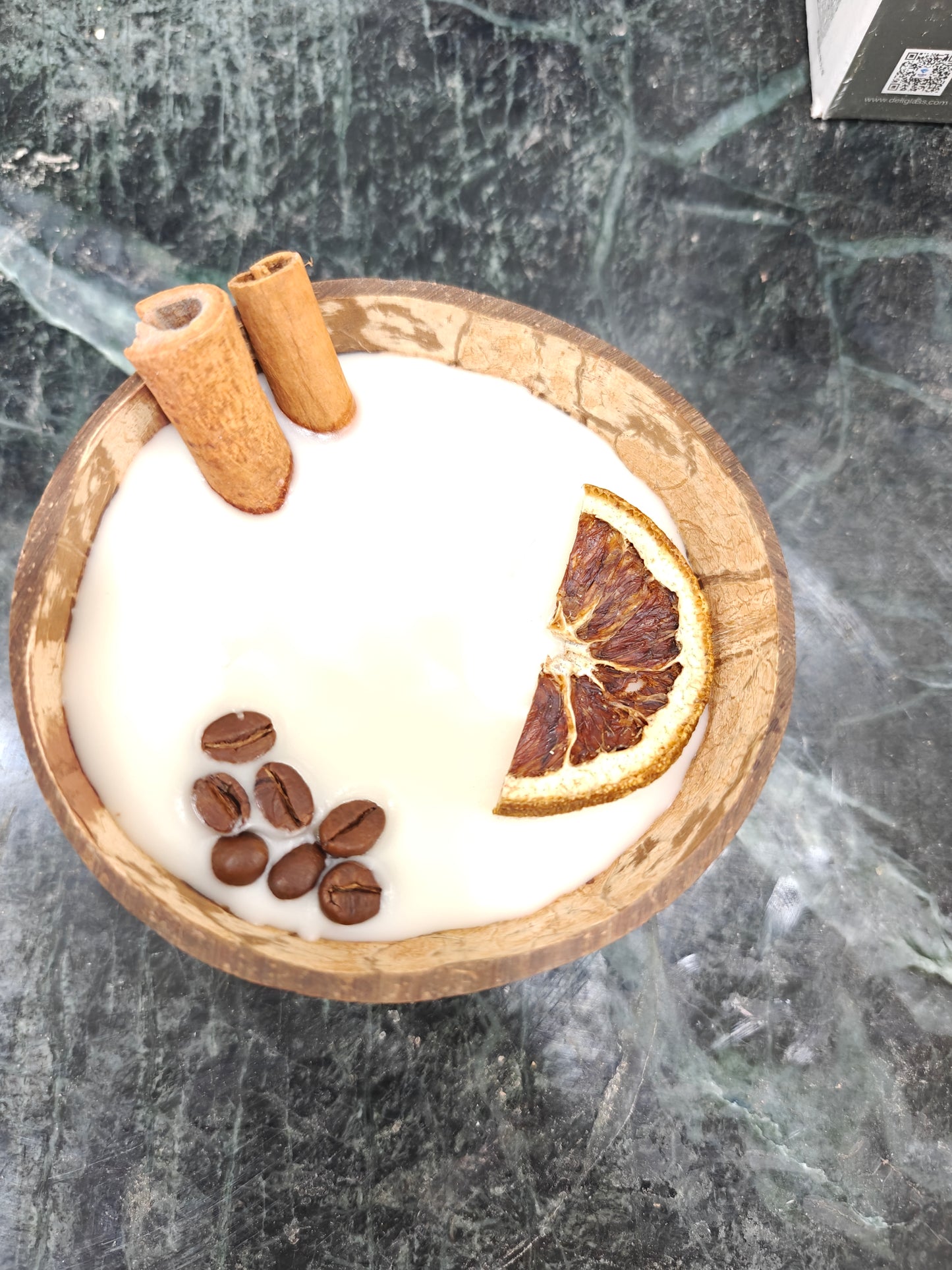 Coconut Shell Candle