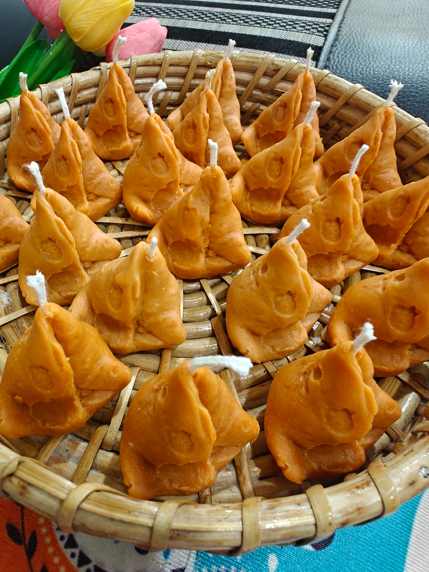 Samosa Candle