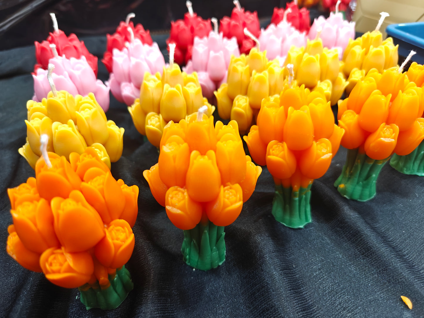 Tulip Bouquet Candles